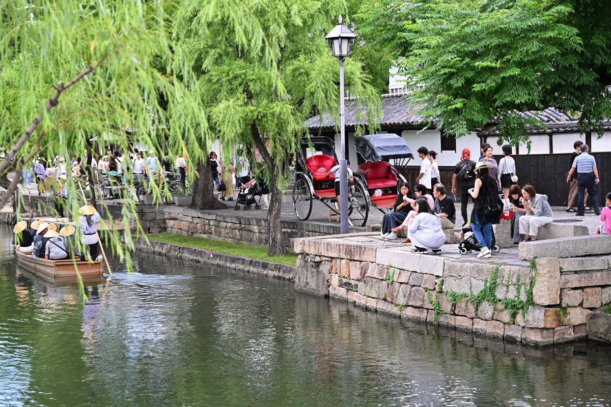 kodera16's tweet image. #倉敷美観地区
今日の美観地区お写ん歩
