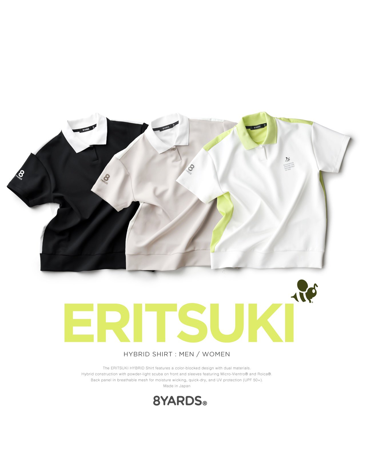 8YARDS HACHIYARDS ハチヤーズ 半袖 ポロシャツ アイボリー 8YARDS (@8yards_jp) / X