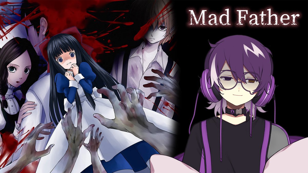▶配信告知◀
07/21　21：00～
🎮Mad Father🪚
前回色々起こったけど、結局なんなん？？
お父さん、なにしてんの！？
今回は真相を暴くぞ！！
チェーンソーをふりまわせぇぇえっ！！
🟪youtube.com/live/k27dK9H91…