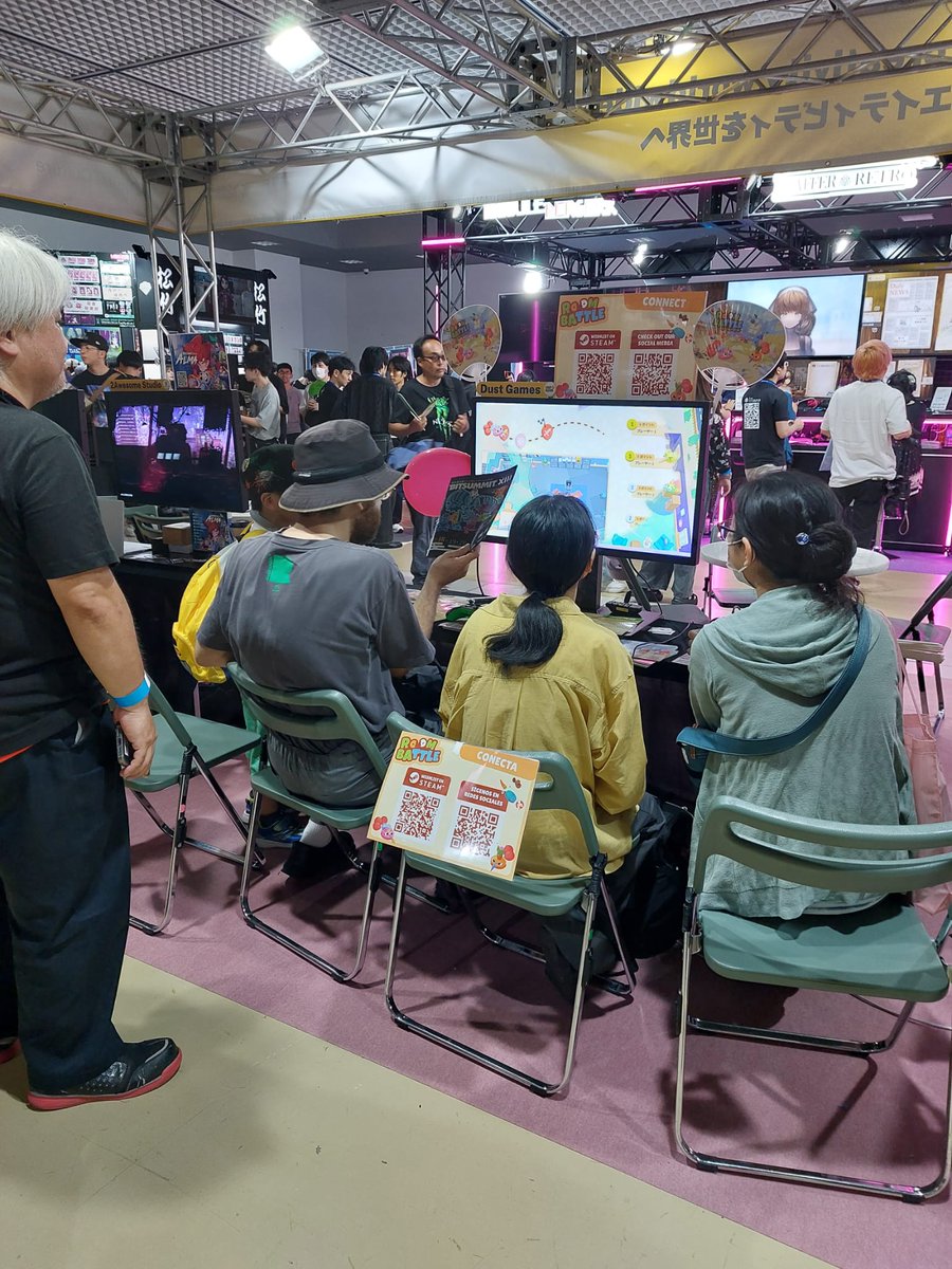 A Kyoto 🇯🇵, última jornada de <a href="/BitSummit/">BitSummit - THANK YOU!!!</a>, la fira de videojocs indies del Japó! Hi hem muntat un estand <a href="/catalanarts/">Catalan Arts</a> en què hi han treballt:

🎮 <a href="/2AwesomeStudio/">2Awesome Studio</a> 
🎮 <a href="/abylight/">Abylight Studios 🎮 CITADELUM-EXOGRAPHER-ANOXIA</a> 
🎮 <a href="/DustGamesStudio/">Roombattle 🎈 DEMO ON STEAM</a>
🎮 <a href="/titutitech/">Titutitech</a> 
🎮 <a href="/vanova_studio/">Vanova.tv</a> 
🎮 i <a href="/bcngamefest/">BCN Game Fest</a>

icec.cat/BitSummit25