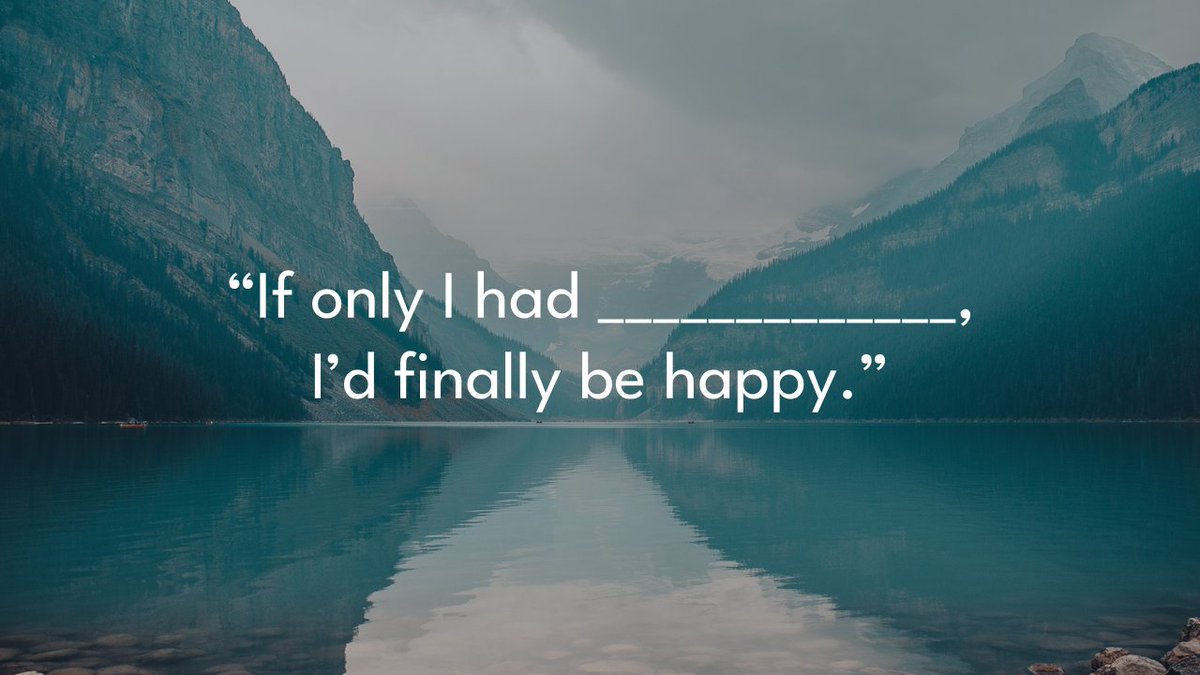 COGSdoncaster's tweet photo. “If only I had _____________, I’d finally be happy.”
If you were to fill in the blank, what would you put?

For most of us, what we put in is our functional god. The person, place, or thing we think we can’t live without.

https://t.co/xPu3zSUn2Q
1/2 https://t.co/k7OklIOqoT