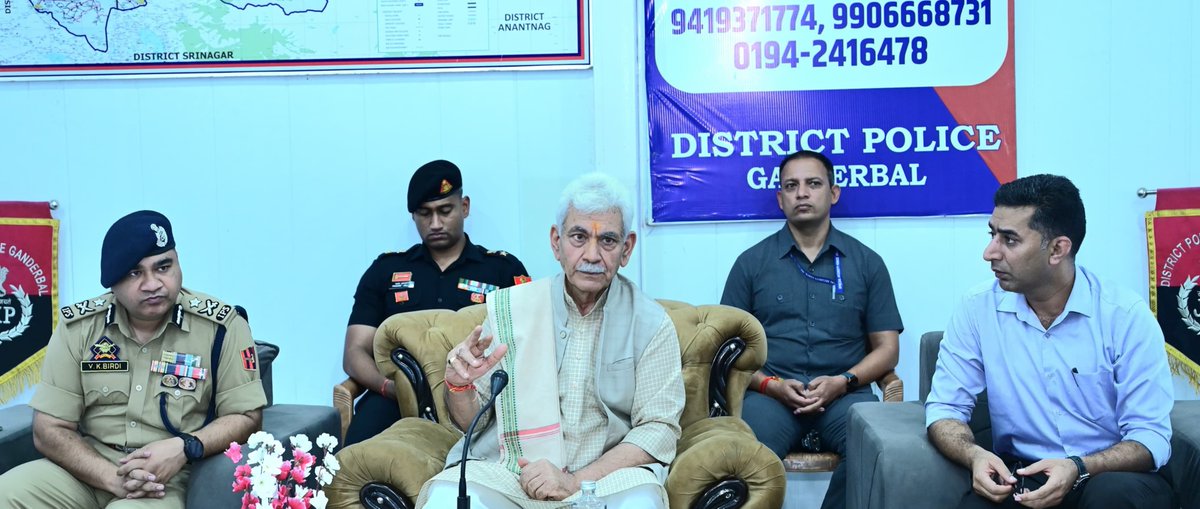 Visited Baltal Base Camp today to review arrangements for ongoing holy Pilgrimage. Interacted with Pilgrims to receive their feedback on essential facilities. Depts are working with dedication to ensure Baba Amarnath Ji’s pilgrims have comfortable darshan without any difficulty.