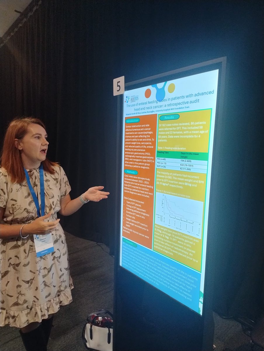 Becky Smith (@beckysmithdiet) on Twitter photo Really enjoyed being able to present my posters <a href="/iaoo2025/">International Academy of Oral Oncology</a> on nutrition and palliative head and neck cancer. Really enjoyed being able to present my posters <a href="/iaoo2025/">International Academy of Oral Oncology</a> on nutrition and palliative head and neck cancer.
