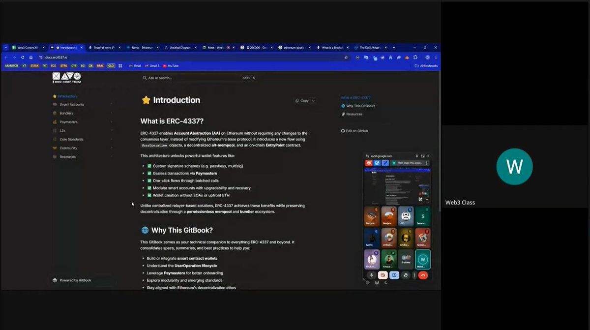 Oba_Ddev's tweet image. Yesterday I conluded my class with
@Web3Bridge
cohort 13 online students, teaching them out the EVM, accounts, transactions, gas and some other topics. It was a really fun and learning experience for I myself and all the students.