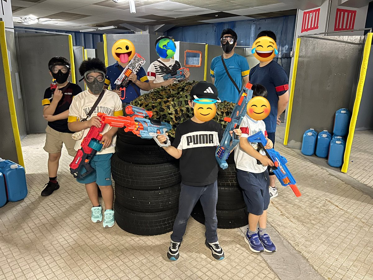 PhantomBul15669's tweet image. 本日のイベント全て終了致しました😊
[親子ナーフ大会]は、4組8名でのバトル🔫🔫
「夏休みはやるんですか？」というご質問がありました🎶🎶
[親子ナーフ大会]は固定イベントなのでご安心下さい😊…