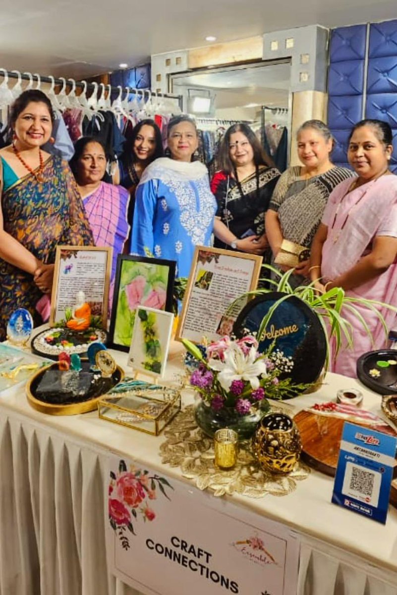 IaSouthern's tweet image. "स्वावलंबन से सशक्तिकरण"
The Ensemble Exhibition – organised at #TheResidencyClubPune was visited by Regional Vice President #AWWA , Mrs. Punita Jain.
In the exhibition, AWWA proudly showcased their talent of the Entrepreneurs through a dedicated corner of Dakshini Darpan : an…
