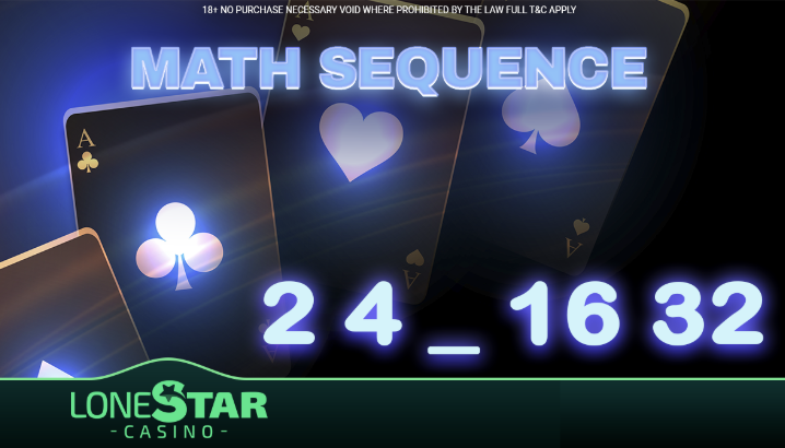 LoneStar_Casino's tweet photo. Lone Star Quick Math Challenge:
Can you crack the sequence?
Drop your answer below and prove you’ve got more than just luck on your side.
#MathSequence https://t.co/w8PF5R22IR