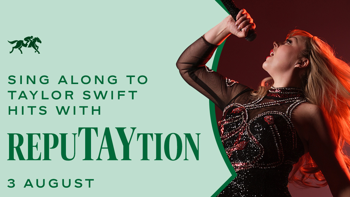 ChesterRaces's tweet image. Shake It Off!🎤
We’re thrilled to announce that @swiftiestyle is joining us at Family Fun Day on 3rd August!🎶
RepuTAYtion brings the full Taylor experience... from iconic eras-inspired looks to high-energy performances packed with singalong hits.💫
👉 bit.ly/4k8xUif