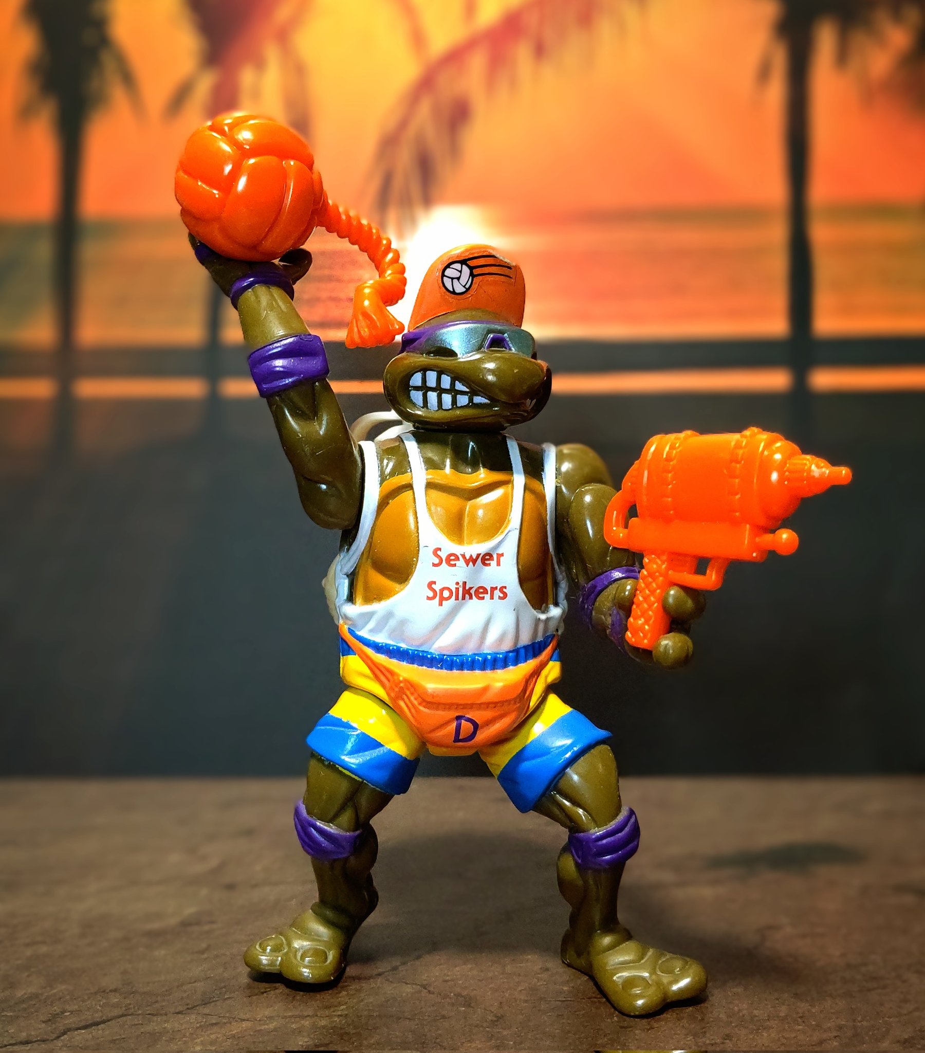 ◼️TMNT◼️タートルズ フィギュア サーファー マイク TMNT/Action Figure(Surfer Leo/Loose) - 2000toys高円寺店