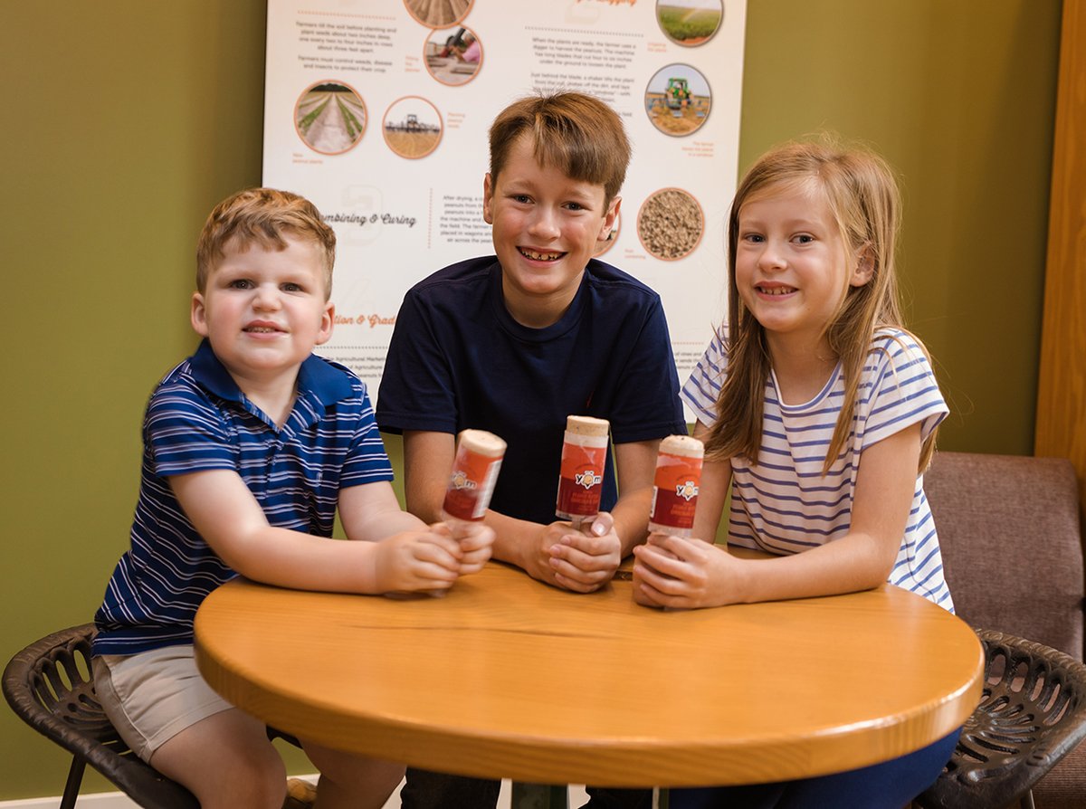 It's #NationalIceCreamDay! Stop by the Georgia Peanut Commission Gift Shop this week to try our YOM Peanut Butter Chocolate Chip ice cream pops! 🥜🍫🍦 

#GaPeanuts #PeanutButterDelight #IceCreamLovers #YOMIceCream #SweetTreats