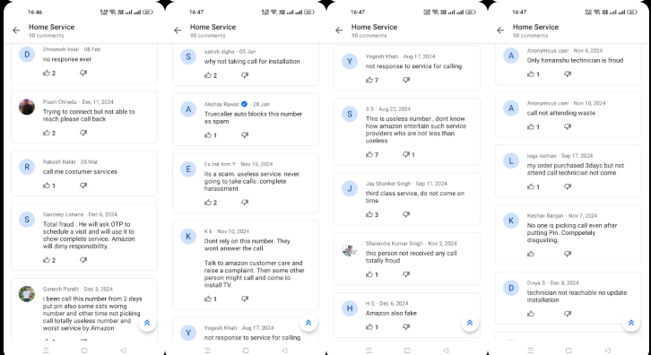 mukptl's tweet photo. hey @AmazonHelp  @AmazonIN
 Are you aware of the issues with your installation service contact number? Customers report fraud, no response, and poor service. Please provide servies urgently! #AmazonIndia #CustomerService #ScamHelp #ScamAlert https://t.co/AYnHw0pXh3