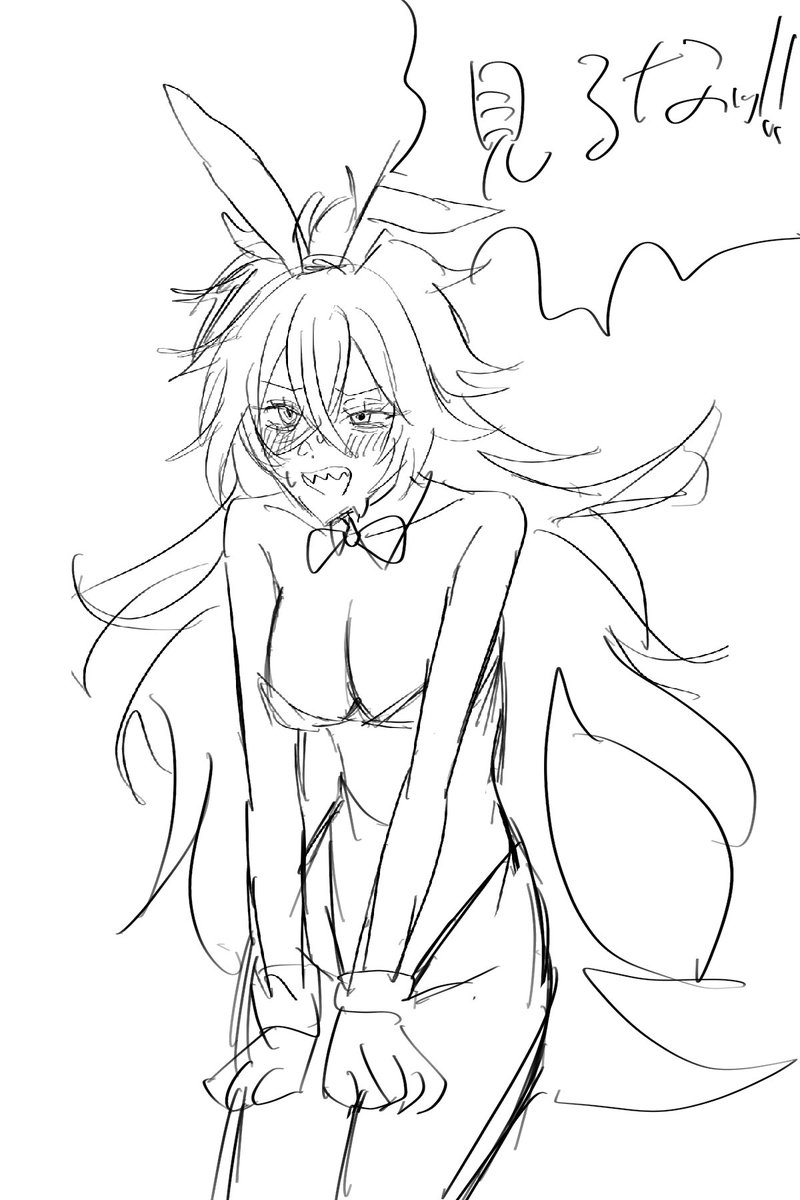 gecccho's tweet image. 女体化イデア 筆が乗る