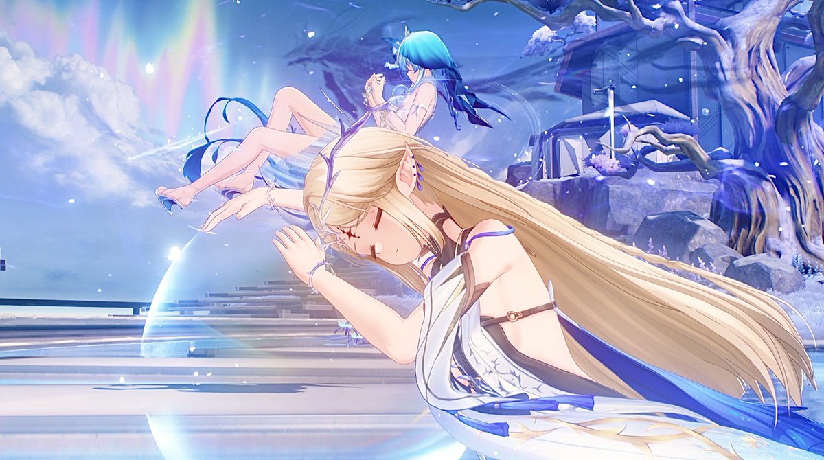 「潮のささやきに包まれて」

#鳴潮  #鳴潮写真部 #WutheringWaves  #ショアキーパー #カルテジア