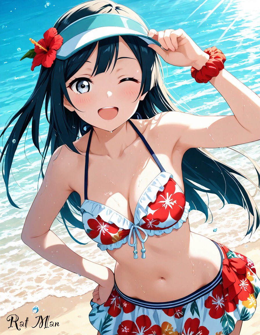 厳選漏れ】 【#今日のラブライブ・水着編】 せつな❤️ (スカート 厳選漏れ】 【#今日のラブライブ・水着編】 せつな❤️ (スカート