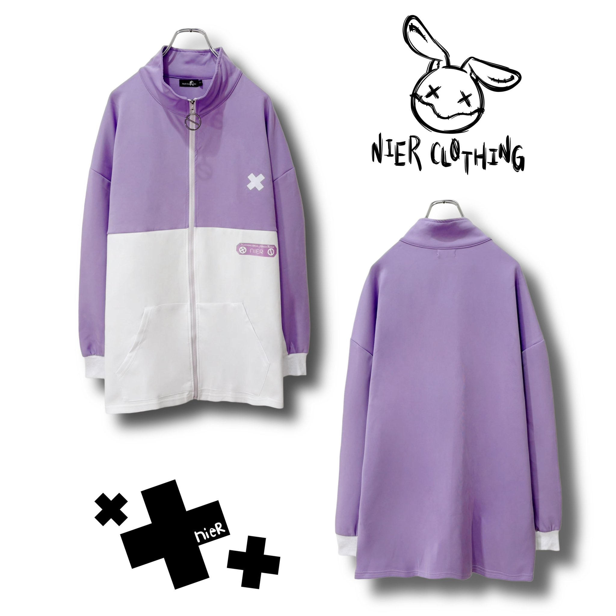 ❤️ネル様❤️写真 NIER CLOTHING | ·. ⟡ 🖤‪⟡🖤⟡🖤‪⟡🖤⟡.· DOUBLE HOOD‬‬