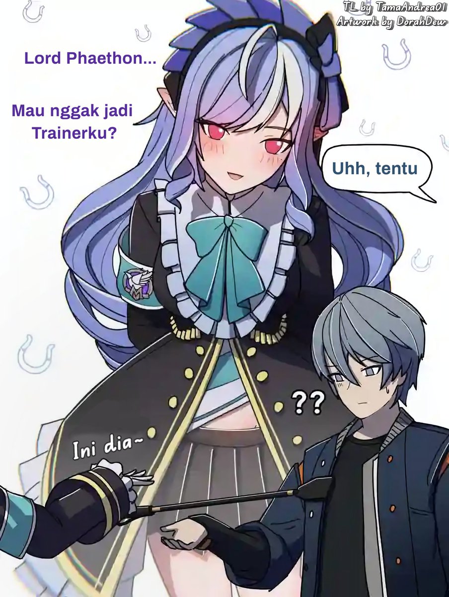 TamaAndrea01's tweet image. Kau yakin itu Vivian, kayaknya dia kesurupan mejiro mcqueen dah 🗿

Artist : @DorahDew

#ZenlessZoneZero #ZZZ #zzzero  #UmaMusume #Wise #phaethon #Vivian