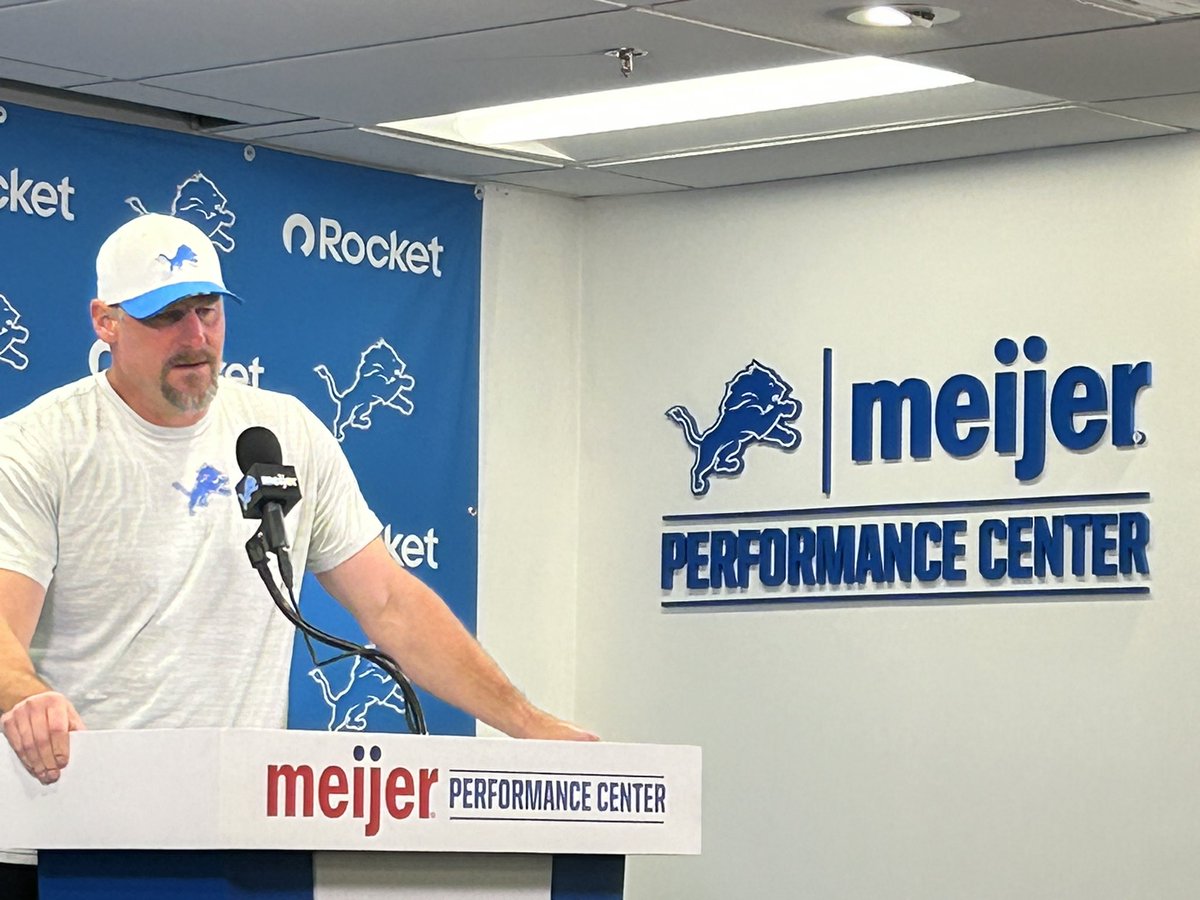 LarryLage's tweet image. Lions kicking off with first practice this morning