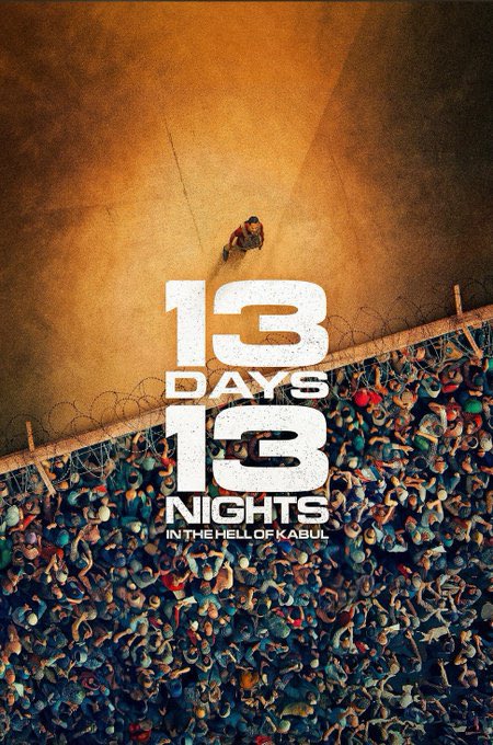 Énorme claque ce film , je vous invite à aller le voir il m’a laissé sans voix de part son réalisme et son suspense. 
C’est terrifiant de penser qu’il reste au main des talibans des milliers de femmes , filles et personnes recherchées. 
#13Jours13Nuits