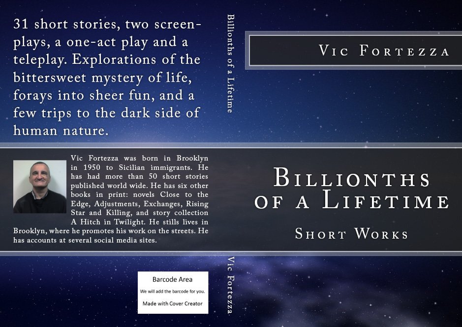 FortezzaV1950's tweet image. Mixed bag. Available at Amazon, print, Kindle.
Book shop: Av z & E. 13th Bklyn, 11-1. CDs & DVDs a buck, books one or two, my books five and come with free item.
Enjoy the day, 馃檪