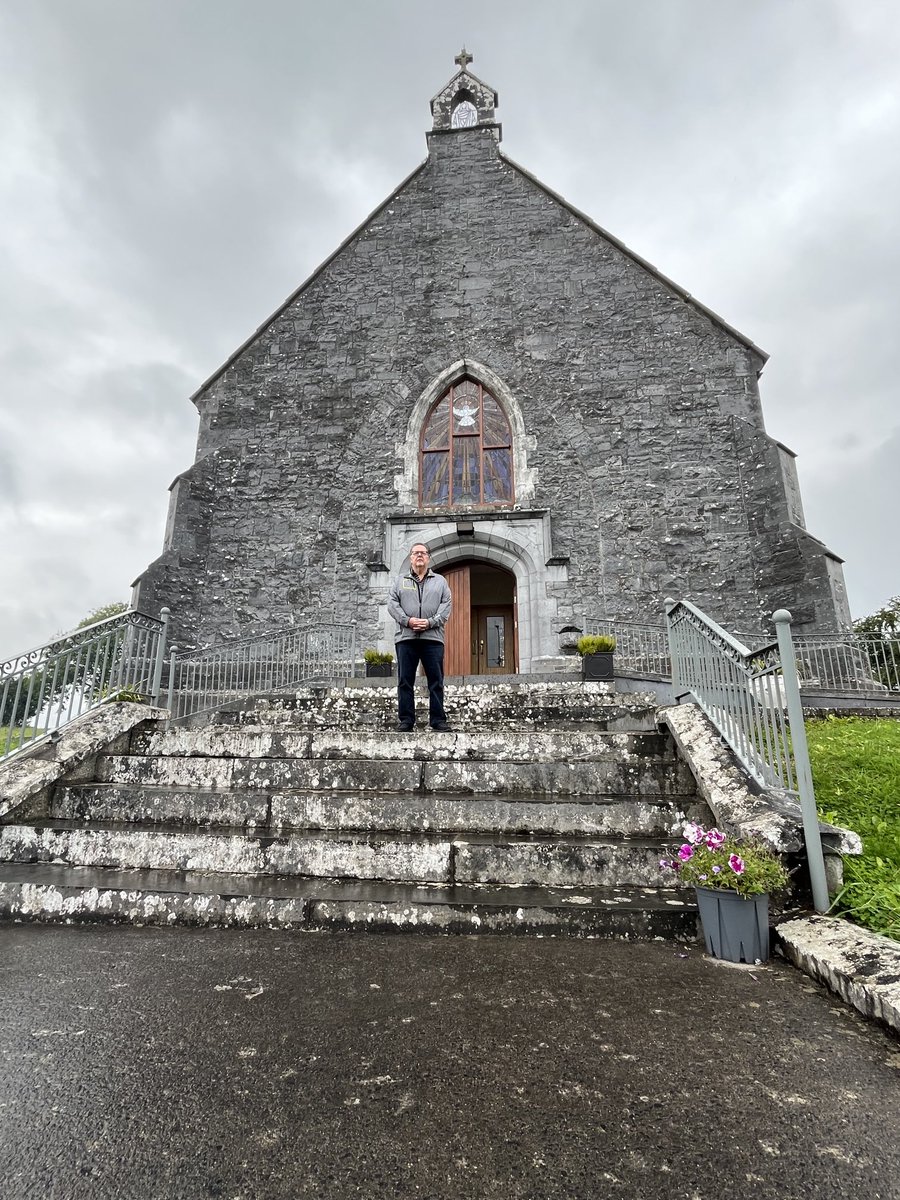 j_maloney's tweet image. In1837 my great great great grandfather, Patrick Maloney, married Catherine O’Brien in Barefield, Co. Clare, Ireland before moving to Canada in 1840. A very special visit this morning.