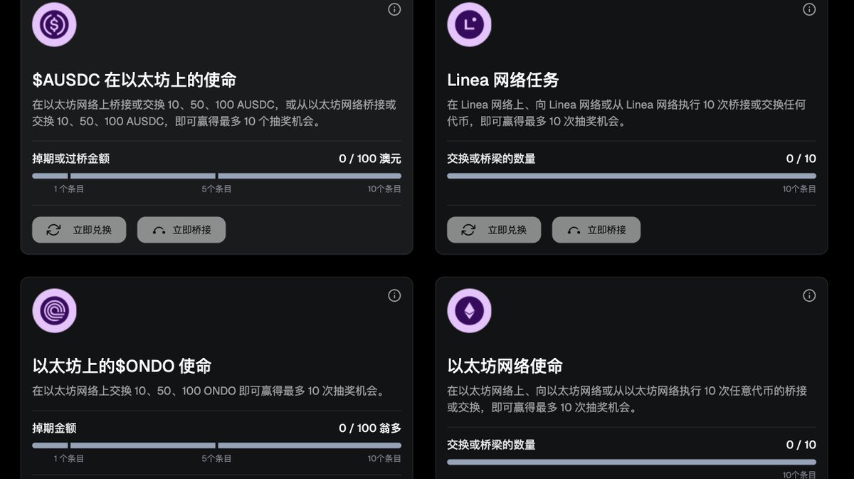 Linea还没tge，metamask 又来了。喜欢做奥德赛的有福了，这次是小狐狸的奥德赛。先在 linea 链上mint个免费的NFT获得奥德赛门票，每周奖金5000U。

第一周明天正式开始
参与链接 ：portfolio.metamask.io/promotions?wee…