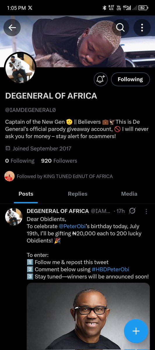 philbelljames's tweet photo. @king_tundeedunt @IAMDEGENERAL0 7069066066 https://t.co/LAYMqkx1aH