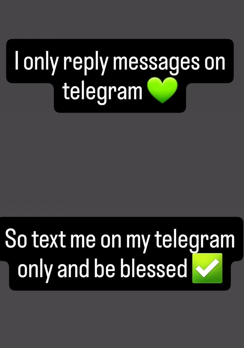 Sugar babies should dm now on telegram