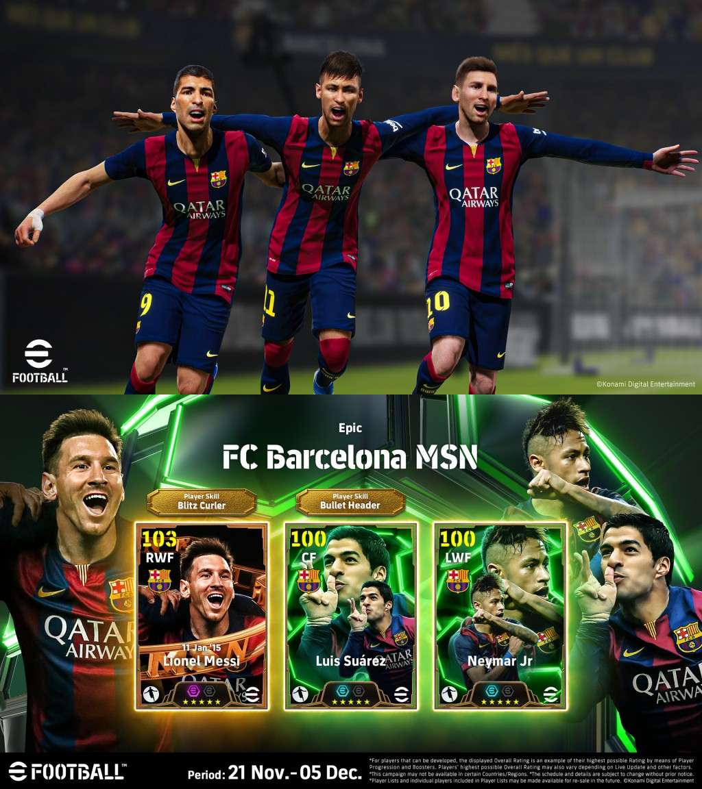 efootballpes_AR's tweet image. MSN ....... ✨
#eFootball30th
#eFootball2026