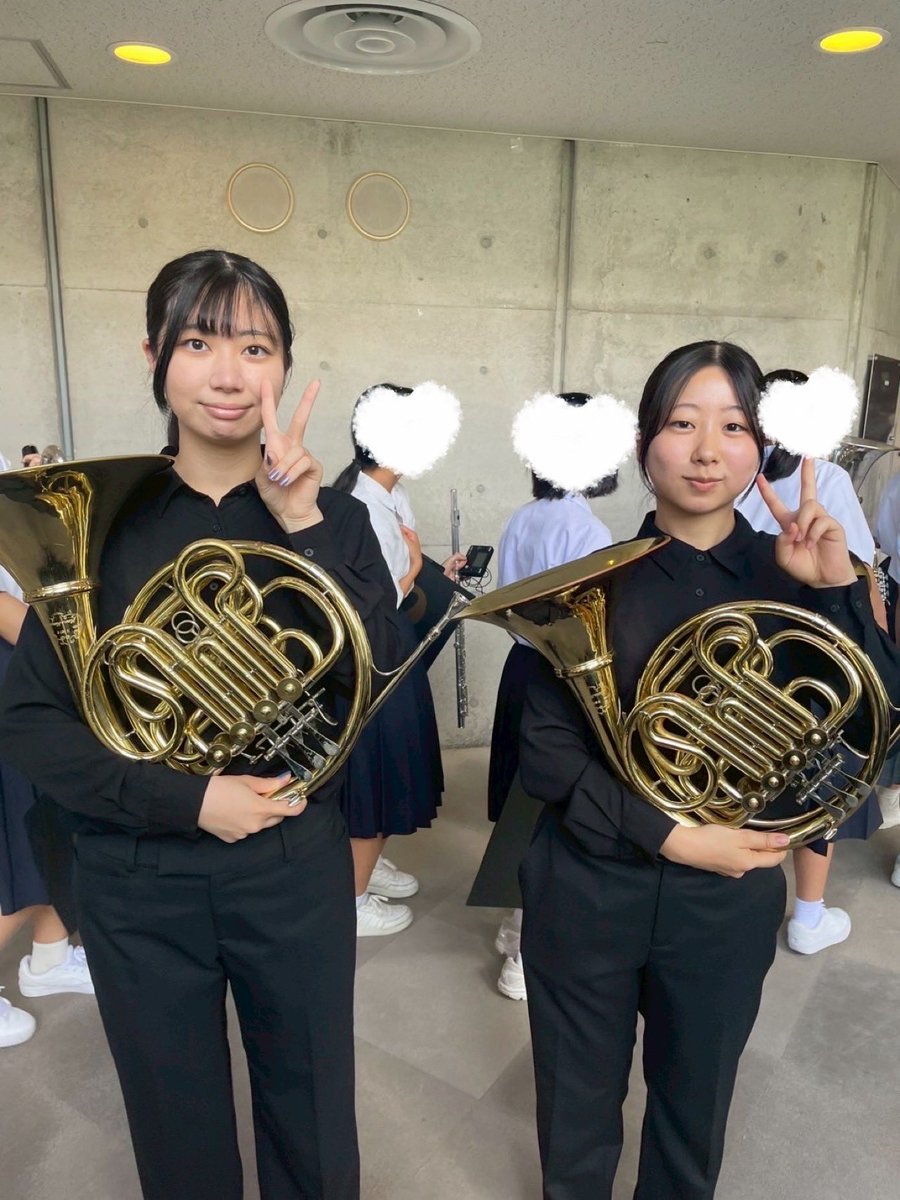 yubbhorn's tweet photo. こんにちは！山大吹奏ホルンパートです📯

今日はサマーコンサートが行われました！
Aメン・Bメンが出演し、どちらもこれまでの成果が出せるよう頑張りました✨

これからは県大会に向けてますます練習に励みます！🔥 https://t.co/j2OBWbzrZ0
