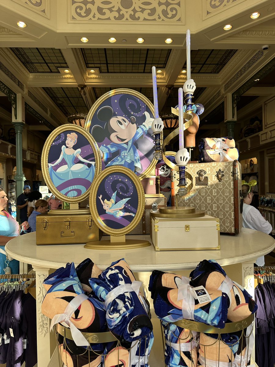 TPMvideos's tweet image. The Disney Starlight poster has shown up under the Train Station! Happy opening night!