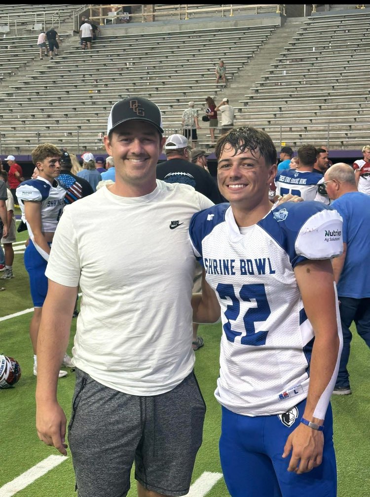 Brett Becker (@coachbbecker) on Twitter photo Proud of this kid! If you know his story, you know why he is a great representative of an athlete for the Shrine Bowl.
Itโs bigger than football! ๐
Time to go crush it at Coe, Good Luck <a href="/SethAxsom/">Seth Axsom</a> Proud of this kid! If you know his story, you know why he is a great representative of an athlete for the Shrine Bowl.
Itโs bigger than football! ๐
Time to go crush it at Coe, Good Luck <a href="/SethAxsom/">Seth Axsom</a>