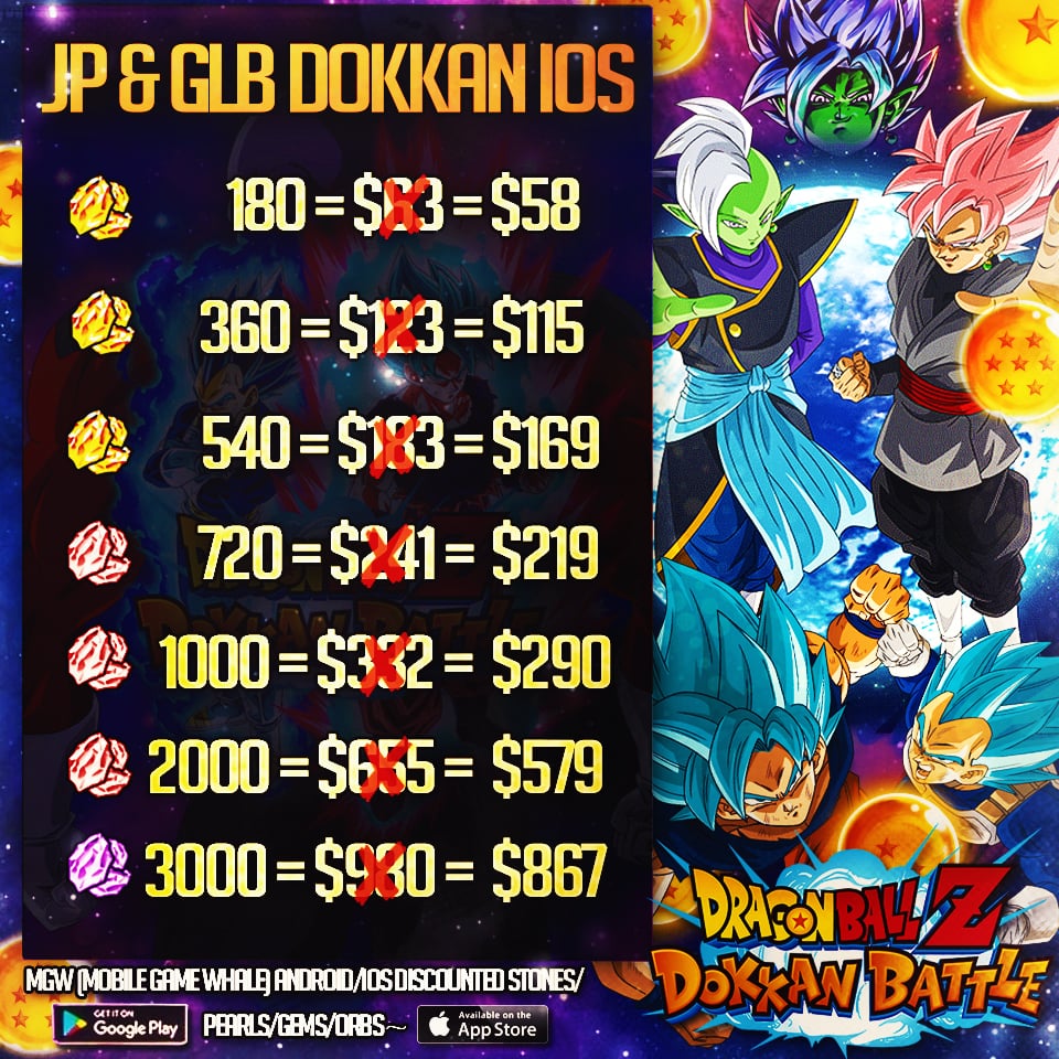 InfinitStones's tweet image. GLB and JP dokkan still available (Dm for more information or form to purchase)