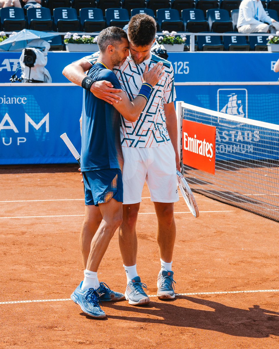 🏆🇦🇷🇳🇱 Nordea Open wishes to congratulate our double champions, Guido Andreozzi and Sander Arends who won the final in Super Tiebreak. 

We also wish to thank our runner ups, Adam Pavlasek and Jan Zielinski. 

#nordeaopen #båstad #tennis #atp 

📸 @liljasinstagram