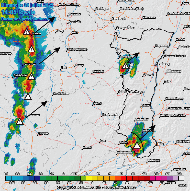 Météo Suivi Alsace tweet media