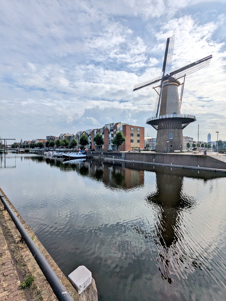 Historisch Delfshaven vanochtend