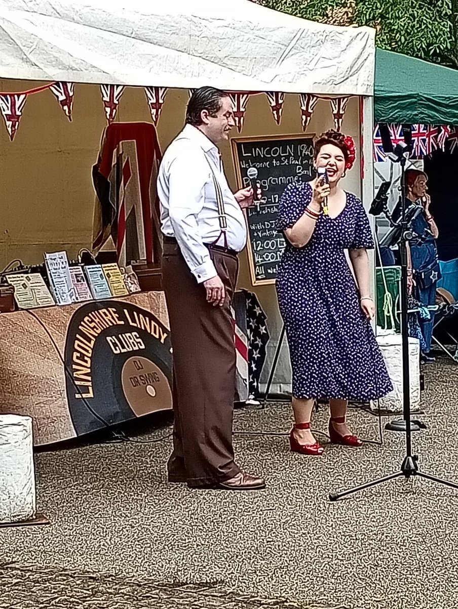 Enjoyed visiting the Lincoln 1940s weekend (photos taken in between the showers).  Mr and Mrs Churchill were excellent, as always.

#1940s #lincolnshire