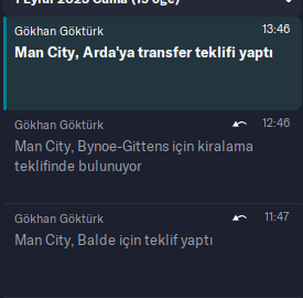 City bana taktik yapıyo