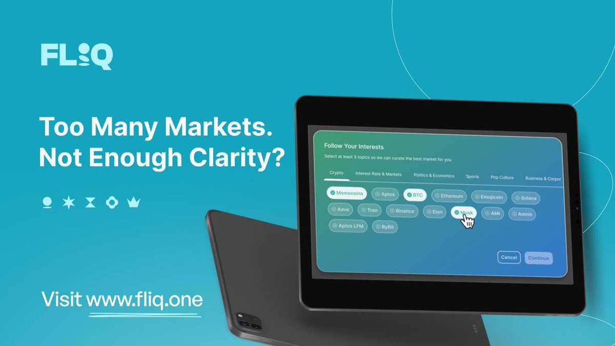 predictonfliq's tweet image. Most prediction market traders lose money because they trade on everything.
Here’s what we saw⬇️⬇️
>> Traders scrolling through hundreds of categories, placing random trades on markets they don’t understand.
A music expert betting on Formula 1. A sports fan trading crypto…