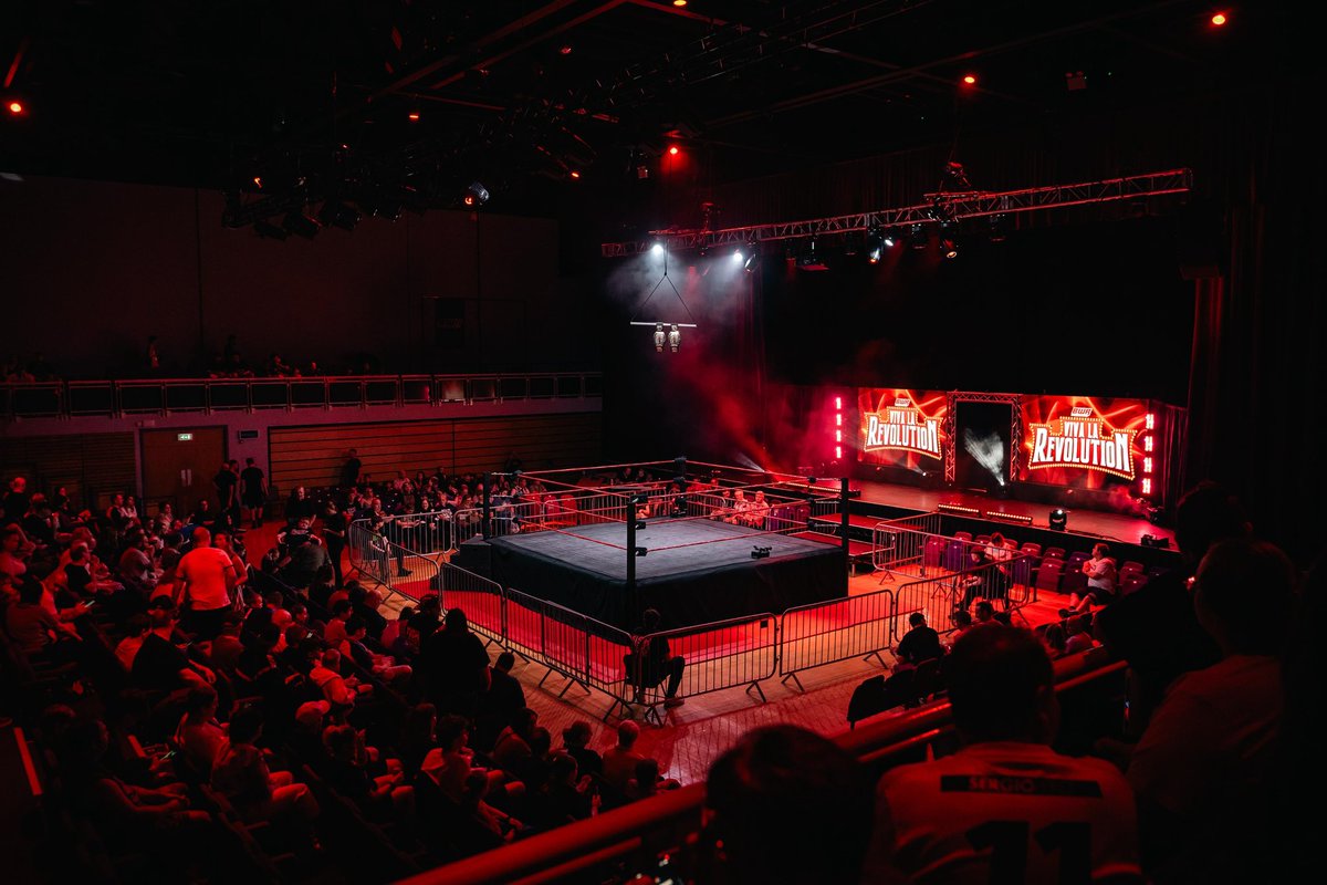 BritWresRev's tweet image. VIVA LA REVOLUTION
Grimsby Auditorium - 19.07.25
Over 650 in attendance
For BWR’s biggest show
If you were there, you felt it.
If you weren’t, join us next time and find out what the hype is all about!
Join the revolution!
📸 @iWilburnArt