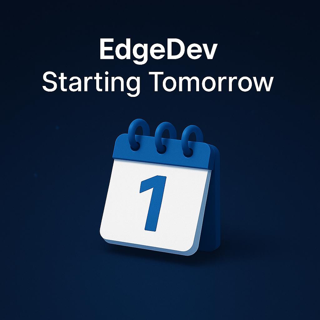 IjatuyiProg31's tweet image. ⏳ Just 1 day left until EdgeDev kicks off!
Ready to start building real projects, learning to code, and joining the next wave of Web3 devs?

💻 No experience? No problem.
📚 Free lessons. Real impact.
🛠️ Powered by @LayerEdge

📩 Apply now:👇
#EdgeDev #LayerEdge #BuildWithEdge