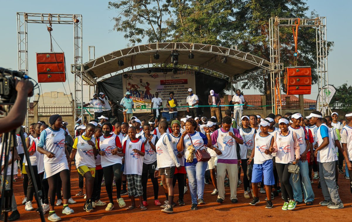 AntiGraft_SH's tweet image. This morning, @AntiGraft_SH participated in the 2nd Uganda Urban Refugee Marathon, which took place at Old Kampala Secondary School. The event was organized by the Office of the President, Diaspora Affairs, in partnership with the Forum for Youth Organizations.
The marathon aims…