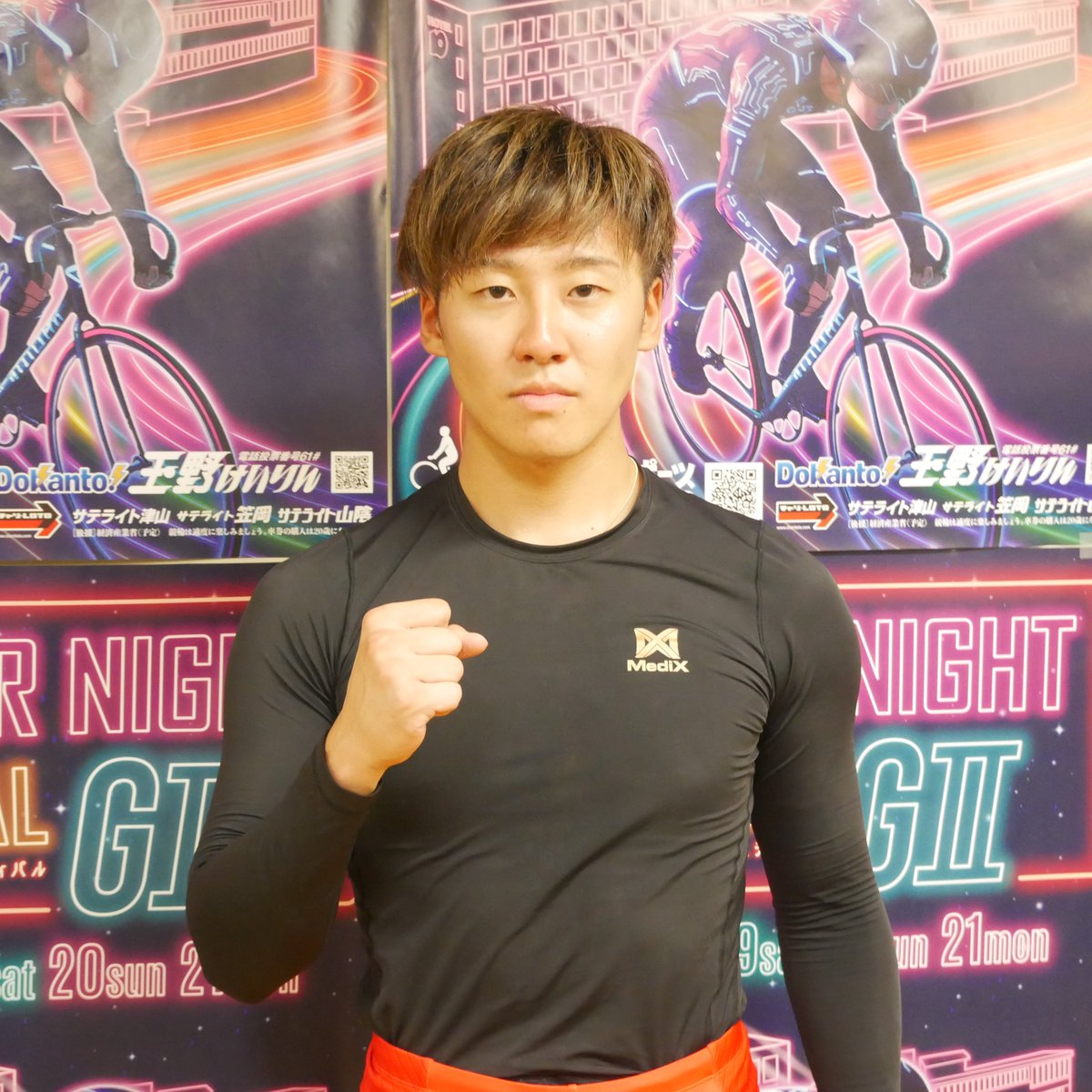 【#玉野競輪 ＧⅡ#サマーナイトフェスティバル 決勝並び】

関東４車結束！！！！

❾#佐々木悠葵―❶#真杉匠―❺#吉田拓矢―❼#坂井洋

❹#太田海也―❷#清水裕友

❸#郡司浩平―❽#松谷秀幸―❻#和田圭