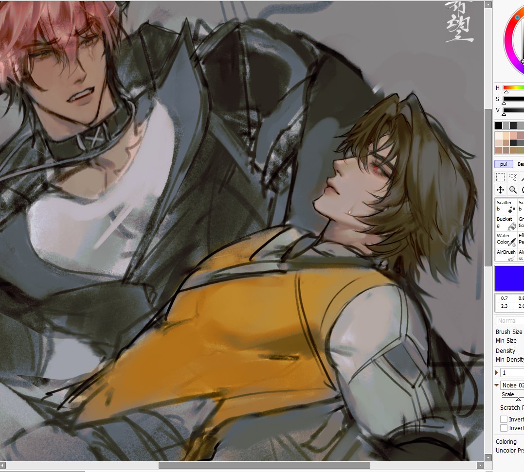 Shinose01's tweet image. rendering 🥹 
#KomanoManato #Yeshiyuan #zzzero