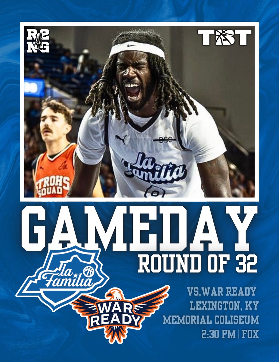 RuppToNoGood's tweet image. WE'VE GOT MORE JULY BASKETBALL!!!
La Familia takes on War Ready (Auburn alumni) this afternoon in Historic Memorial Coliseum!