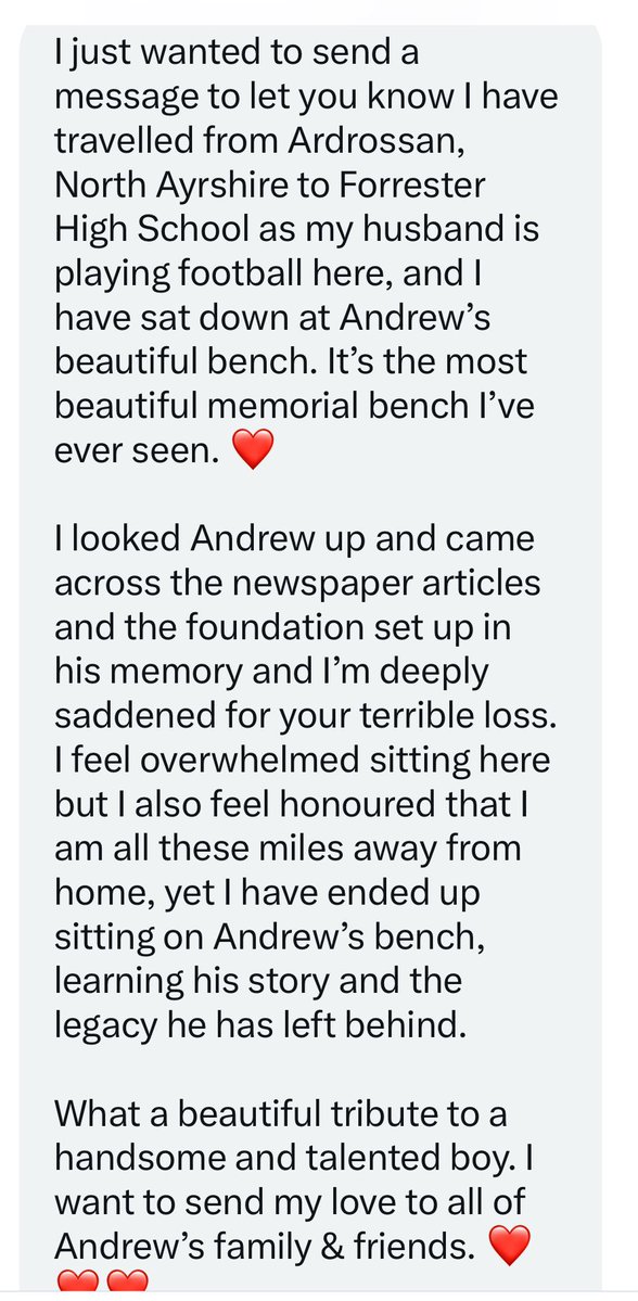 Forever15AMF's tweet image. Sometimes I receive truly awful messages on here, but then one like this appears and reminds me there’s still so much kindness in the world. ❤️