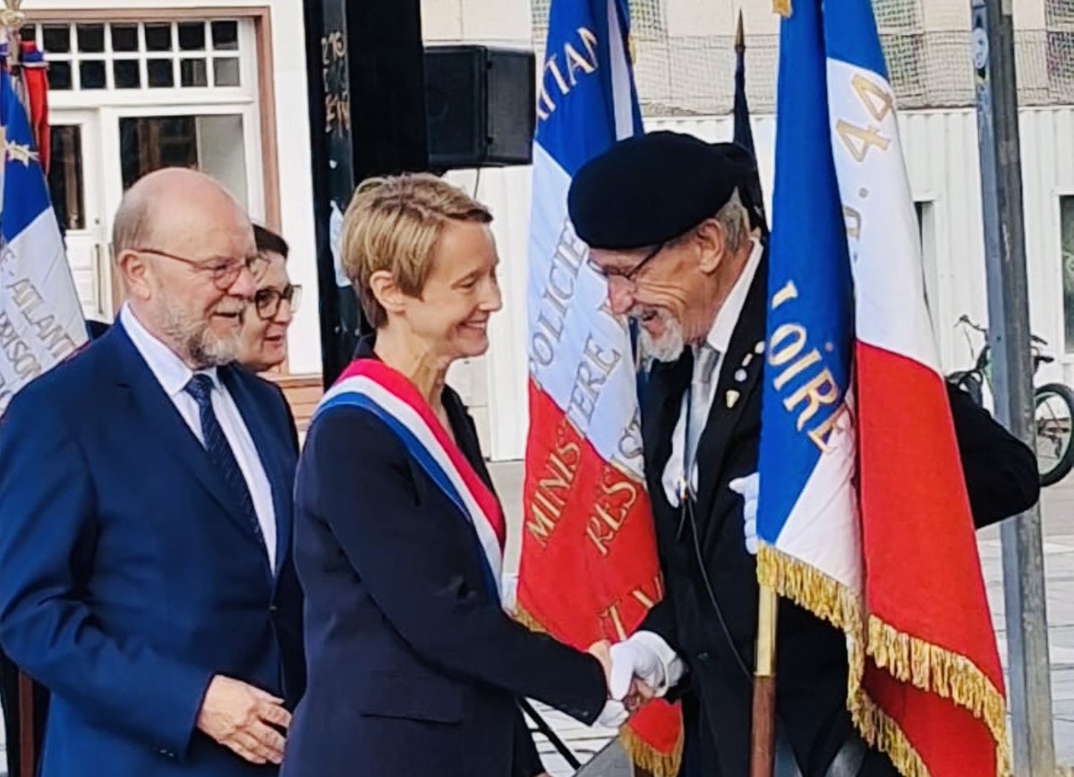 LGarnier44's tweet image. 🇫🇷 Aux côtés de la communauté juive pour la journée nationale en mémoire des victimes des crimes racistes et antisémites et d’hommage aux Justes de France : « Les Justes sont la réponse de la conscience aux ordres de la honte ».