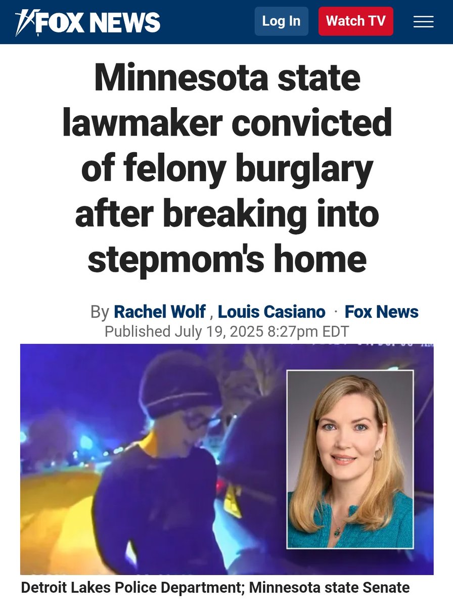 EricLuceroMN's tweet image. REMOTE VOTING FROM PRISON ALLOWED
Still no resignation even after multiple criminal felony convictions. Senate rules don't expressly prohibit her remote voting from prison if 12 Democrats refuse to join 33 Republicans to expel her.