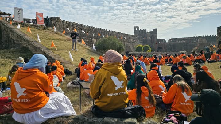 It's not just Trek Venture but
It's leadership boot camp 
#EagleNest_AmaanResorts