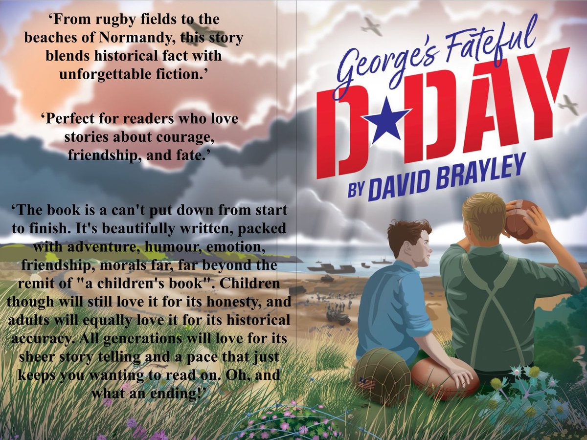 davidbrayley's tweet image. Been receiving reviews for George’s Fateful D-Day, delighted with the positivity & kind comments.
Would love your help to get the book out there…if you haven’t got yours yet, it’s available here: ylolfa.com/products/97818…
& here: amazon.co.uk/Georges-Fatefu…
Thanks for the support🙌🏻