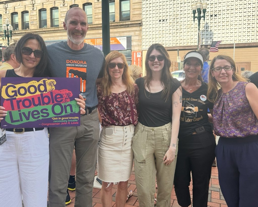 Michelle Milan McFall (@michellexmcfall) on Twitter photo It’s been a full week and 600 miles of #goodtrouble ✅Westmoreland ✅Washington
✅Warren
✅Allegheny
<a href="/ConorLambPA/">Conor Lamb</a> <a href="/IndivisibleTeam/">Indivisible Guide ❌👑</a> <a href="/WarrenCountyDem/">Warren County Dems</a> @washingtoncountydems <a href="/DNC/">Democratic Party</a> It’s been a full week and 600 miles of #goodtrouble ✅Westmoreland ✅Washington
✅Warren
✅Allegheny
<a href="/ConorLambPA/">Conor Lamb</a> <a href="/IndivisibleTeam/">Indivisible Guide ❌👑</a> <a href="/WarrenCountyDem/">Warren County Dems</a> @washingtoncountydems <a href="/DNC/">Democratic Party</a>